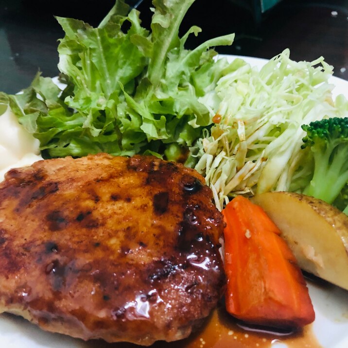アスリートフード ふわふわ照り焼きつくねバーグ アスリートフード ふわふわ照り焼きつくねバーグ
